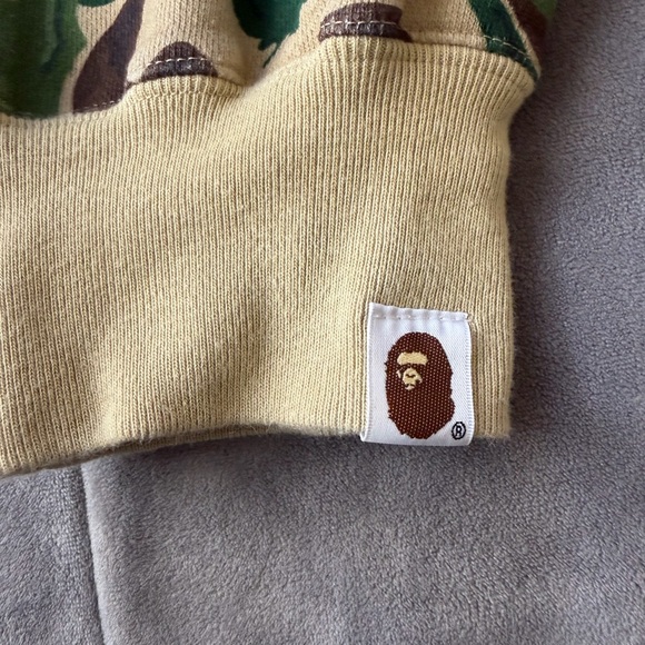 Bape Green Camo Zip-Up Sweater - Picture 6 of 11